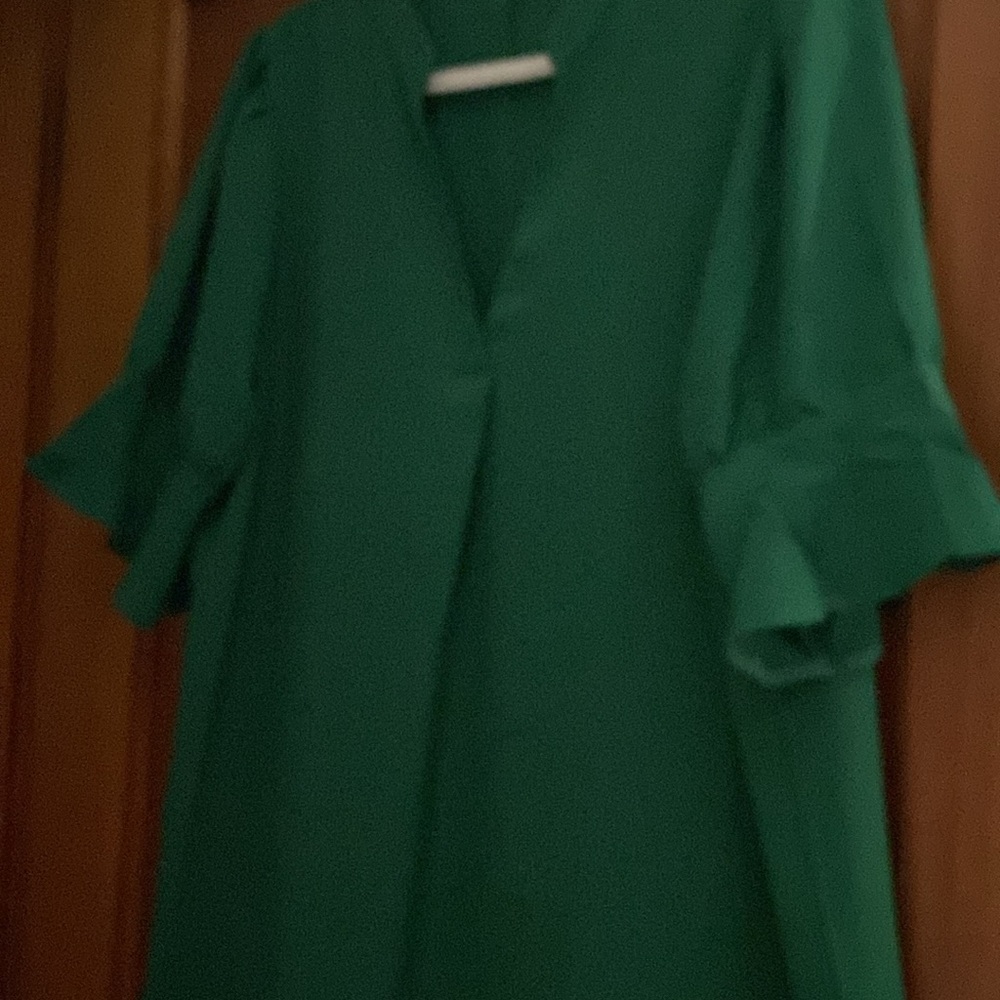 Elegant Green Women's Dress Cocktail Wedding short - Picture 4 of 5